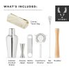 Stainless Steel Travel Barware Set in Silver Viski®
