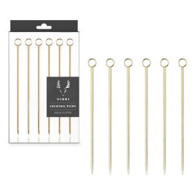 Belmont Cocktail Picks in Gold Viski®
