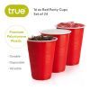 16 oz Red Party Cups, 24 pack by True