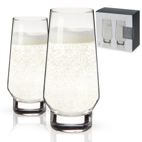 Raye Weighted Stemless Champagne Flutes Viski®