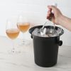 Black Plastic Ice Bucket by True