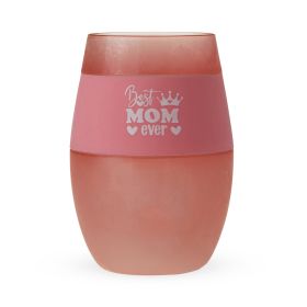 Wine FREEZE™ in Blush "Best Mom Ever" by HOST