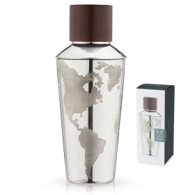 Globe Cocktail Shaker in Silver Viski®