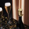 Belmont Heavyweight Champagne Stopper in Gold Viski®