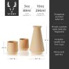 3-Piece Hinoki Cypress Sake Set Viski®