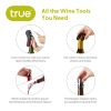 7 Piece Wine Tools Boxed Set by True