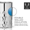 Harrison Double-Walled Mixing Glass in Silver Viski®