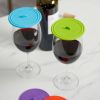Dome Wine Glass Covers in Asstd Colors by True