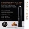 Alchemi CO2 Cork Remover in Black Viski®