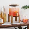 Modern Manor Wood & Glass Drink Dispenser by Twine Living®
