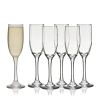 Stemmed Champagne Flutes set of 6 by True