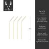 Belmont Cocktail Straws in Gold Viski®