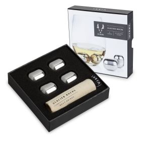 Glacier Rocks® Stainless Steel Wine Globes Viski®