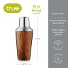 Wood Pattern Shaker by True