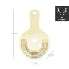 Belmont Hawthorne Strainer in Gold Viski®