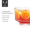 9-piece Admiral Punch Bowl with Tumblers Viski®