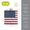 American Flag Flask by True