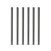 Warren Stainless Steel Lowball Straws in Gunmetal Viski®