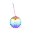Rainbow Disco Ball Tumbler Blush®