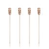 Set of 4 Tiki Cocktail Picks by Viski®