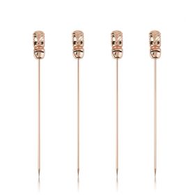 Set of 4 Tiki Cocktail Picks by Viski®