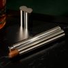 Cigar Holder with 2 oz Flask in Silver Viski®