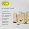 2 oz Shot Glass Shooters, Set of 6 by True