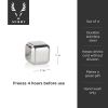 Glacier Rocks® Small Stainless Steel Cubes Viski®
