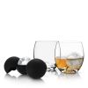 4-Piece Glacier Rocks® with 2 Ice Ball Molds and 2 Glass Set
